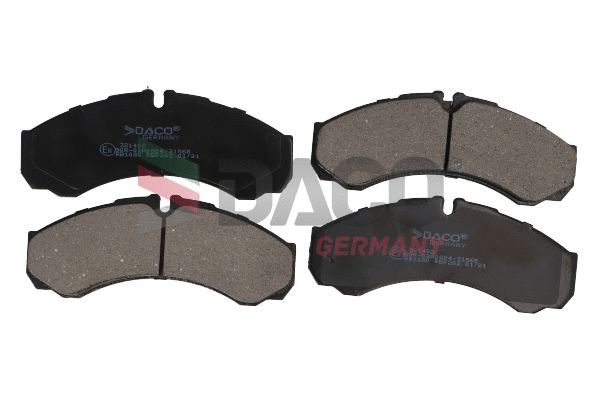 Kit de plaquettes de frein, frein à disque DACO Germany 321402