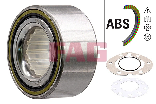 Kit de roulements de roue FAG 713 6214 40