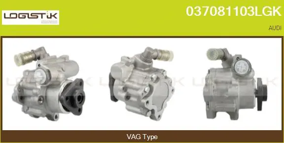 Pompe hydraulique, direction LGK 037081103LGK