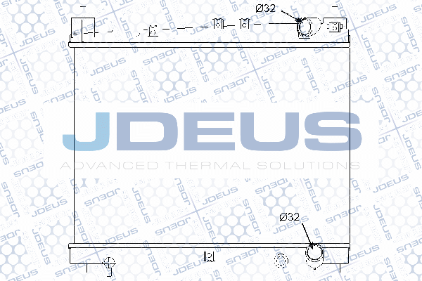 Radiateur, refroidissement du moteur JDEUS 028M56