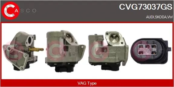 Vanne EGR CASCO CVG73037GS