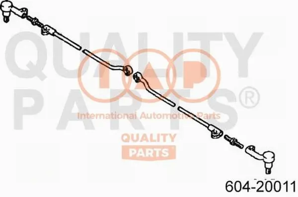 Rotule de barre de connexion IAP QUALITY PARTS 604-20011