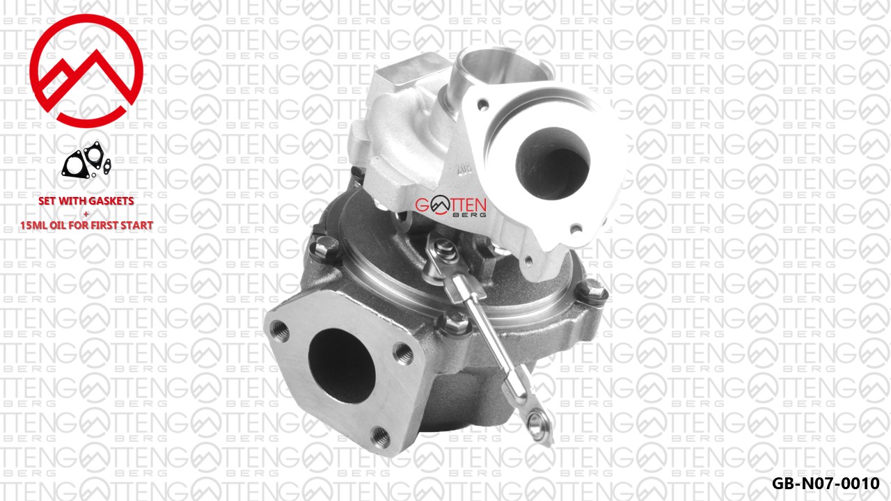 Turbocompresseur, suralimentation OES PARTS GB-N07-0010