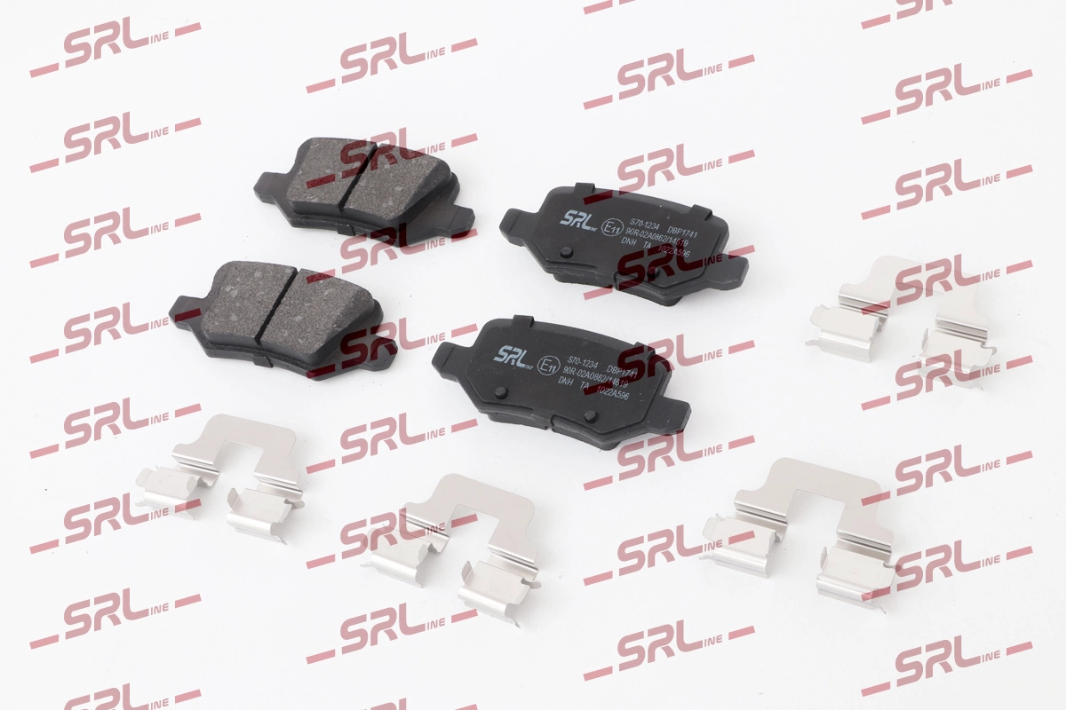 Kit de plaquettes de frein, frein à disque SRLine S70-1234