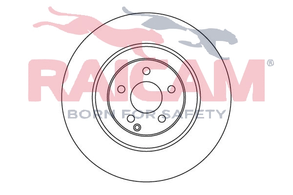 Disque de frein RAICAM RD00493