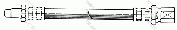 Flexible de frein GIRLING 9002152