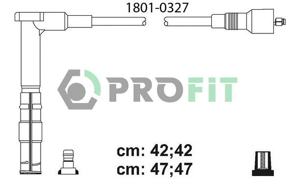 Kit de câbles d'allumage PROFIT 1801-0327