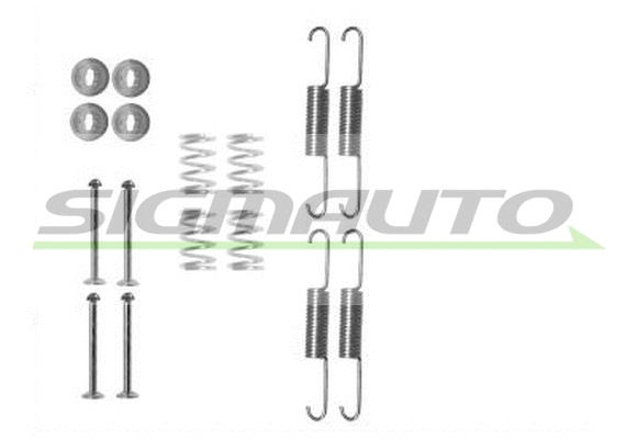 Kit d'accessoires, mâchoire de frein SIGMAUTO SK0880