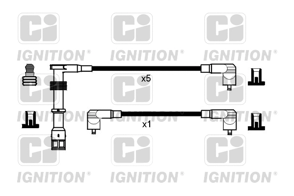 Kit de câbles d'allumage QUINTON HAZELL XC825
