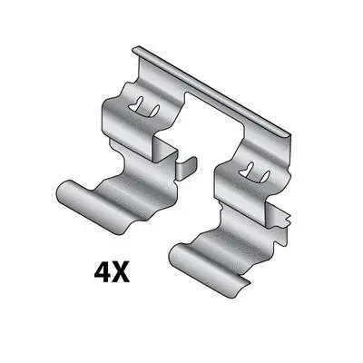 Kit d'accessoires, plaquette de frein à disque RAICAM 12079616