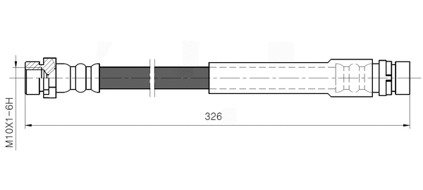 Flexible de frein National NBH6055