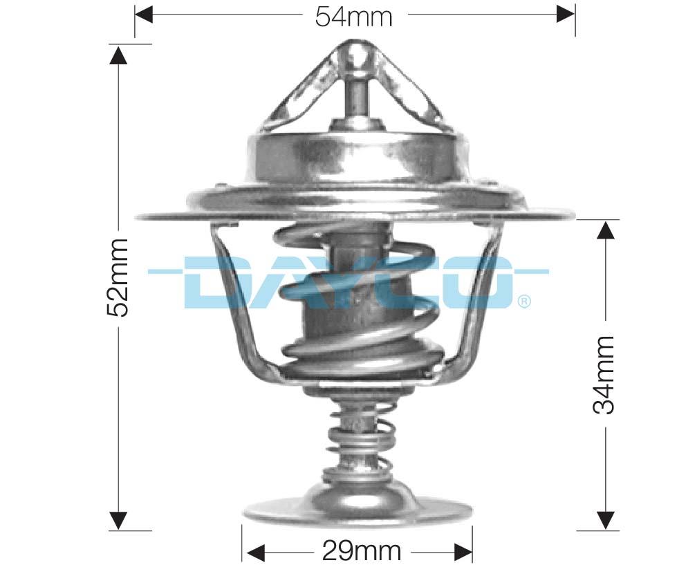 Thermostat, liquide de refroidissement DAYCO-AU DT18A
