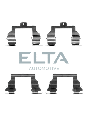 Kit d'accessoires, plaquette de frein à disque ELTA AUTOMOTIVE EA8637