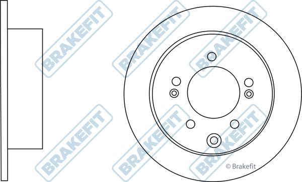 Disque de frein APEC SDK6630