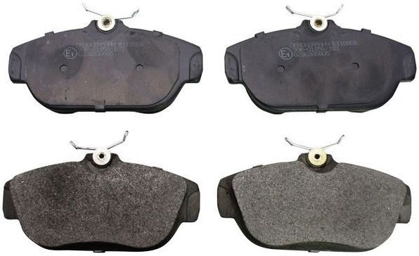 Kit de plaquettes de frein, frein à disque DENCKERMANN B110808