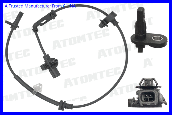 Capteur, vitesse de roue ATOMTEC WSS1O062