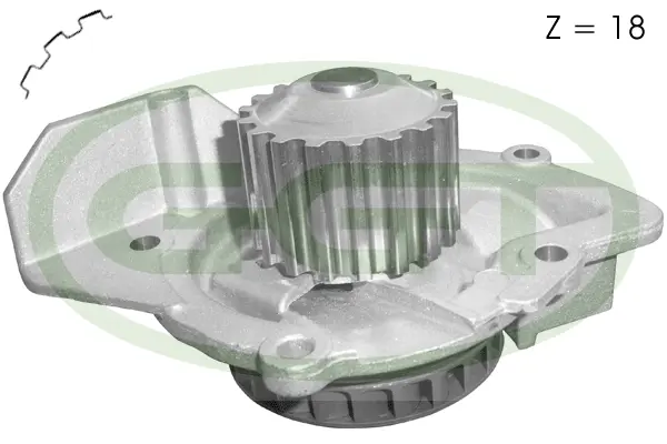 Pompe à eau additionnelle, chauffage auxiliaire GGT PA12658