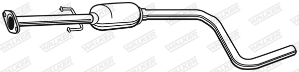 Silencieux central WALKER 22071