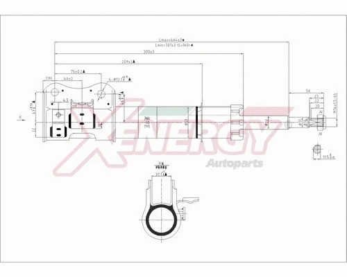Amortisseur AP XENERGY X139334