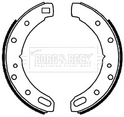 Jeu de mâchoires de frein, frein de stationnement BORG & BECK BBS6173
