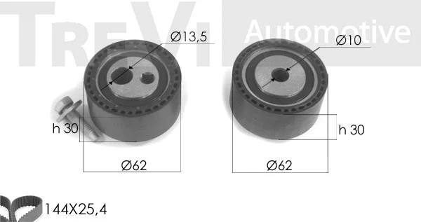 Kit de courroie crantée TREVI AUTOMOTIVE KD1213