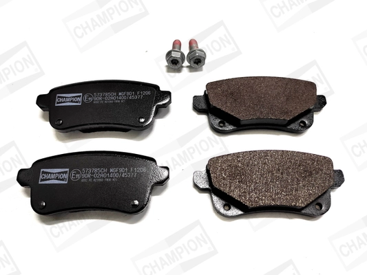 Kit de plaquettes de frein, frein à disque CHAMPION 573785CH