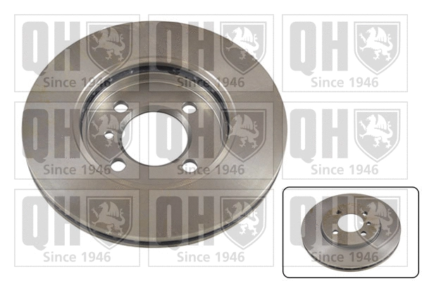 Disque de frein QUINTON HAZELL BDC3480