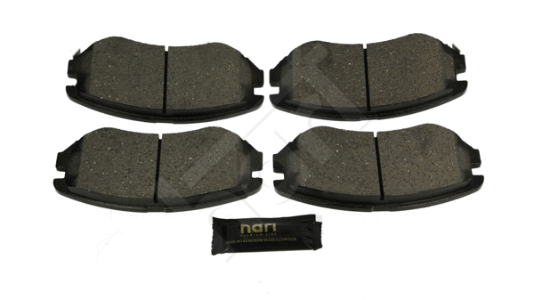 Kit de plaquettes de frein, frein à disque HART 252 295
