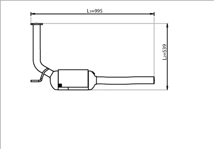 Catalyseur DINEX 74357