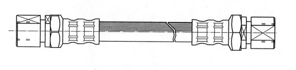 Flexible de frein CEF 511701