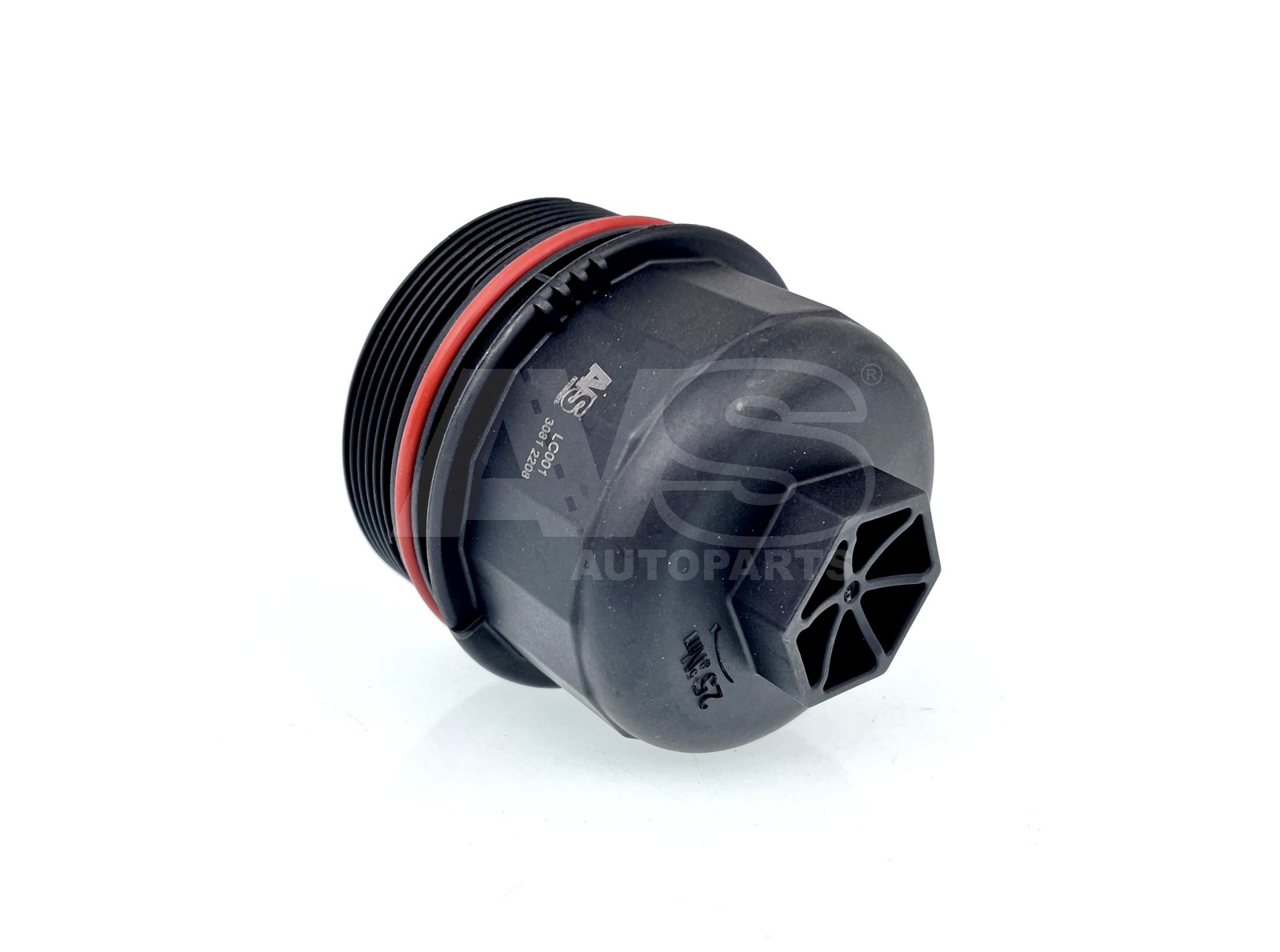 Couvercle, boîtier du filtre à huile AVS AUTOPARTS LC001