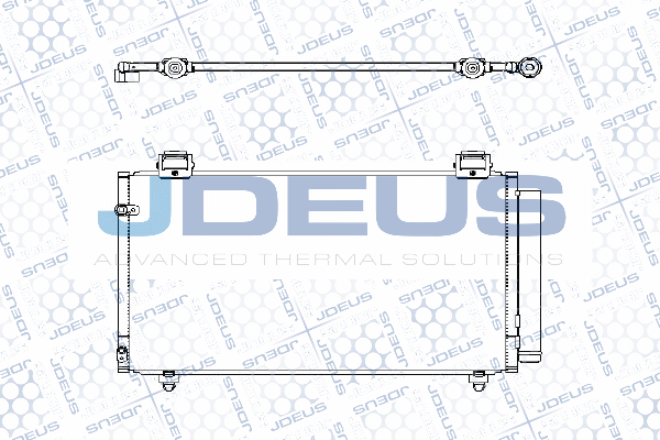 Condenseur, climatisation JDEUS M-7280190