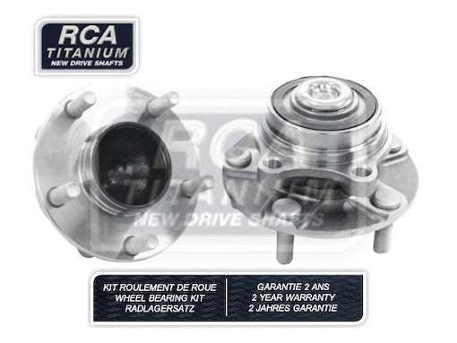 Kit de roulements de roue RCA FRANCE RCAK1506