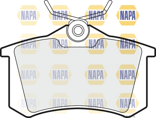 Kit de plaquettes de frein, frein à disque NAPA NBP1510