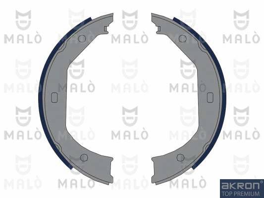Jeu de mâchoires de frein, frein de stationnement AKRON-MALÒ 1390014