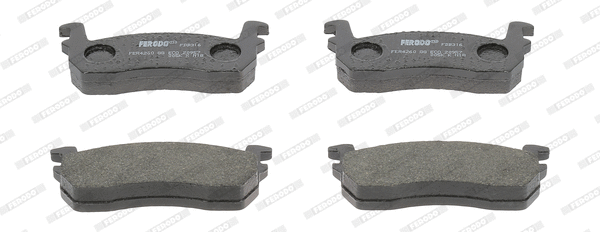 Kit de plaquettes de frein, frein à disque FERODO FDB316
