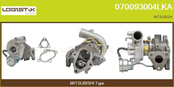 Turbocompresseur, suralimentation LGK 070093004LKA