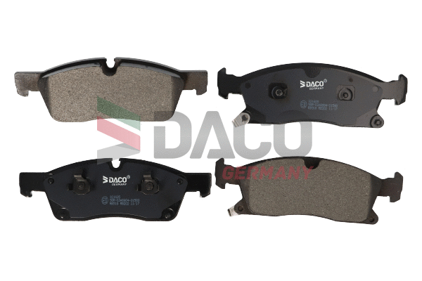 Kit de plaquettes de frein, frein à disque DACO Germany 321605
