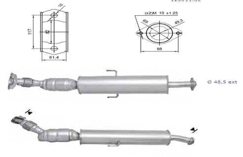 Catalyseur VEGAZ GmbH TK-876