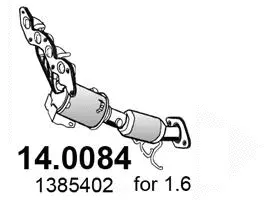 Catalyseur ASSO 14.0084