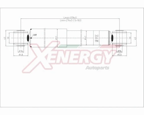 Amortisseur AP XENERGY X237341