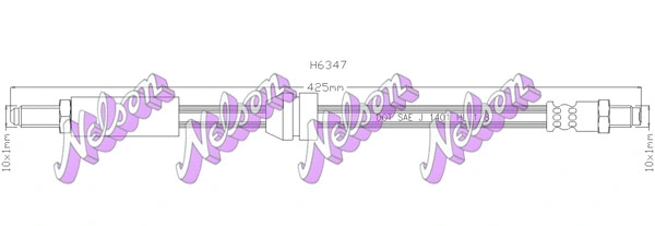 Flexible de frein KAWE H6347
