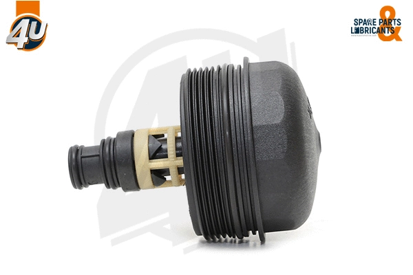 Couvercle, boîtier du filtre à huile 4U Autoparts 16491BW