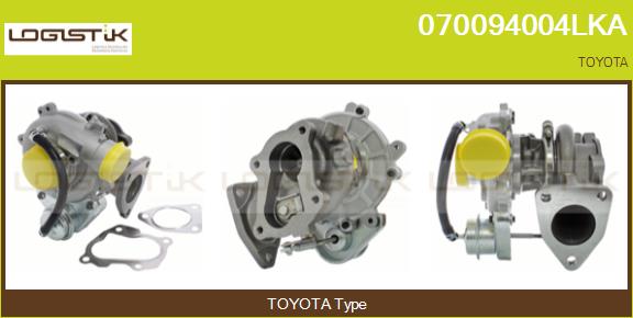 Turbocompresseur, suralimentation LGK 070094004LKA