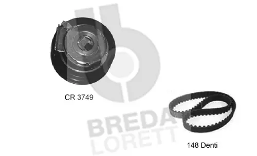 Kit de courroie crantée BREDA LORETT KCD0225