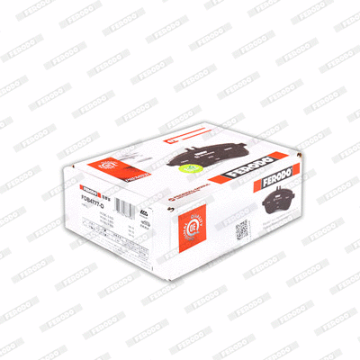 Kit de plaquettes de frein, frein à disque FERODO FDB4777-D