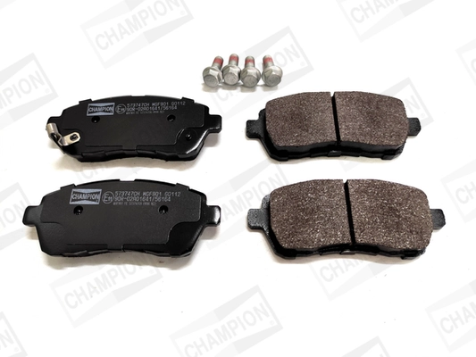 Kit de plaquettes de frein, frein à disque CHAMPION 573747CH