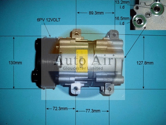 Compresseur, climatisation AUTO AIR GLOUCESTER 14-4440