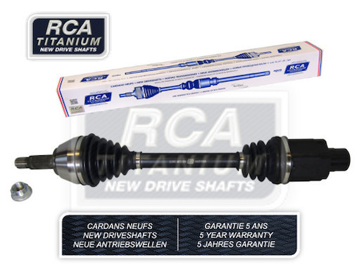 Arbre de transmission RCA FRANCE MIN127N