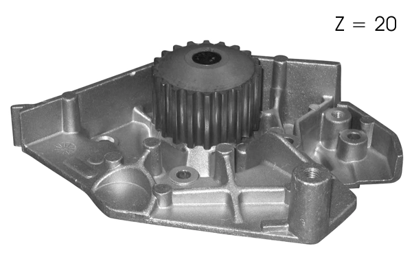 Pompe à eau, refroidissement du moteur TECDRIVE TPAE0107